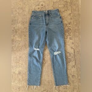 Madewell Curvy Perfect Vintage Jean W25